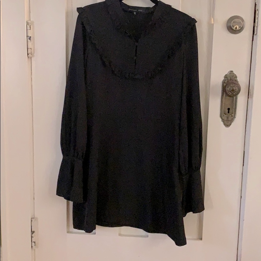 endless rose black tunic/minidress